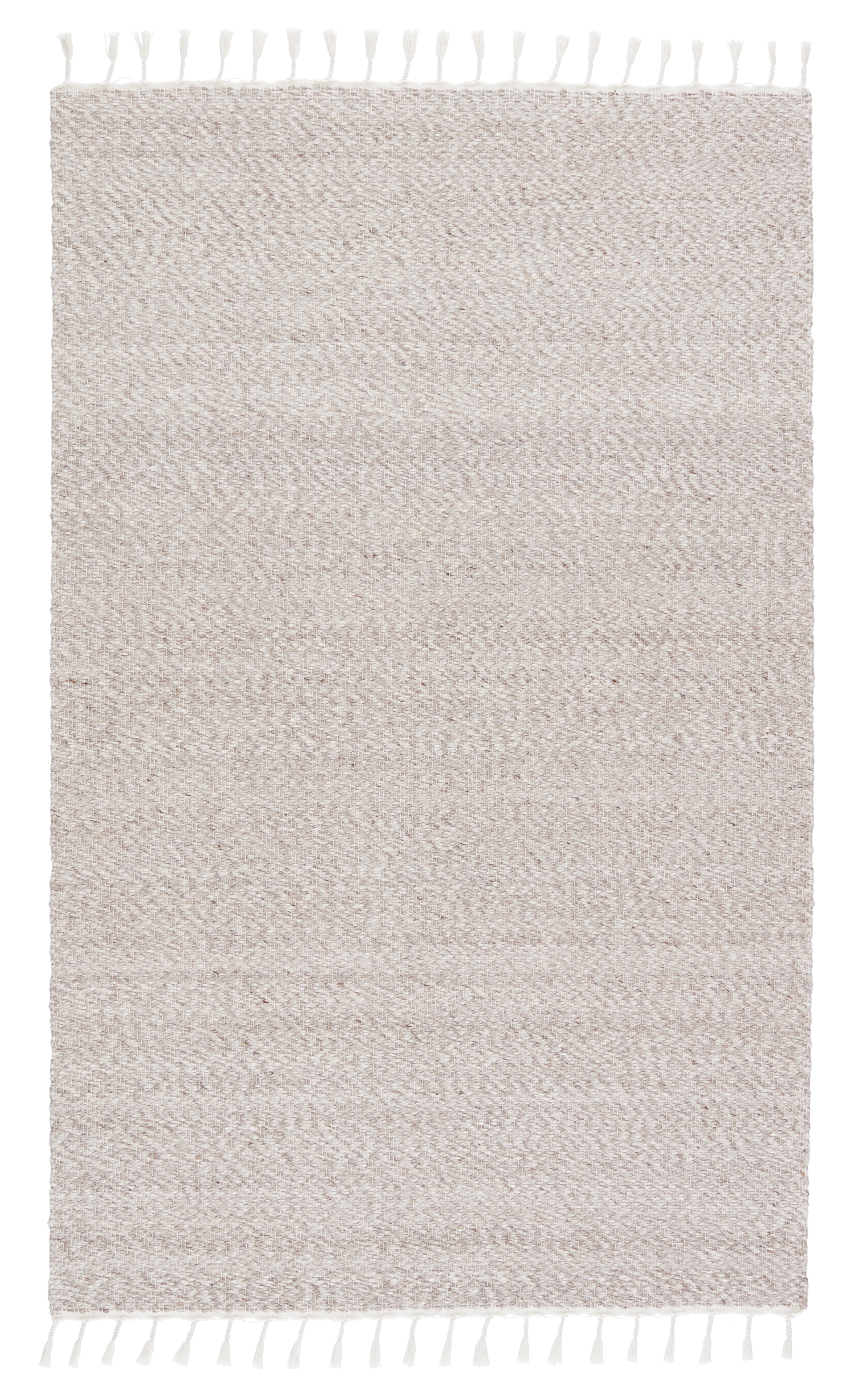 Adria Indoor/ Outdoor Solid Cream/ Gray Area Rug (8'X10') - Image 0