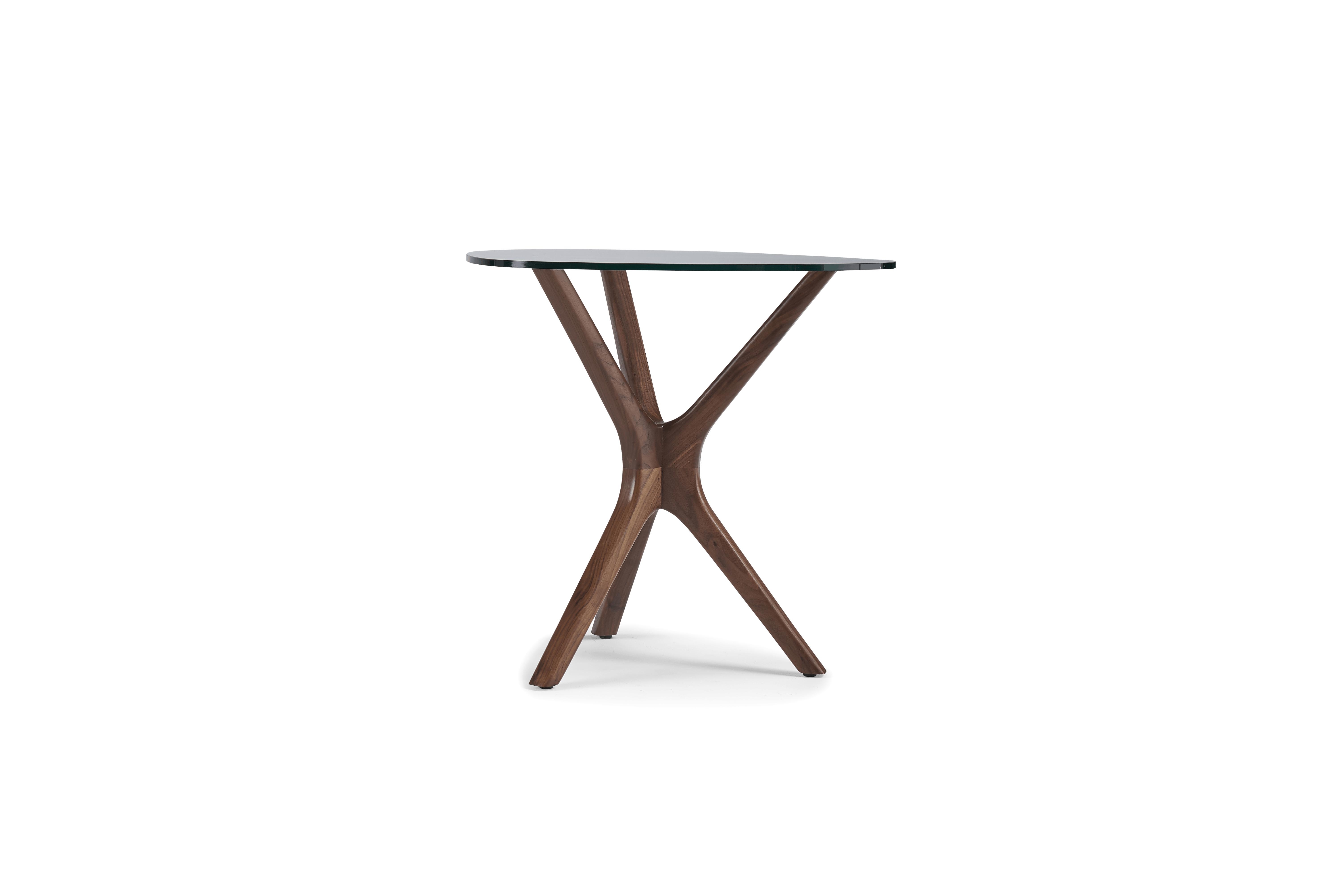 Tolson Mid Century Modern End Table - Walnut - Image 3