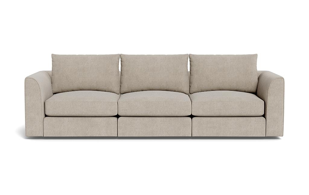 Beckham Modular Fabric 3-Seat Sofa - Image 0
