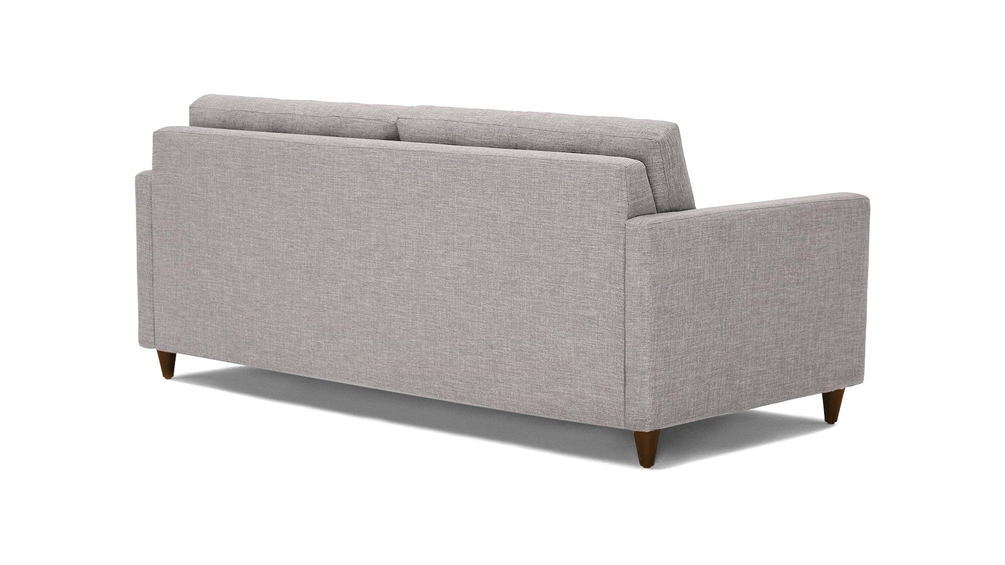 Purple Eliot Mid Century Modern Sleeper Sofa - Sunbrella Premier Wisteria - Mocha - Standard Foam - Image 3