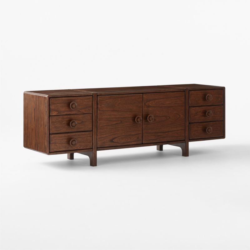 Knap 80" Wood Media Console - Image 2