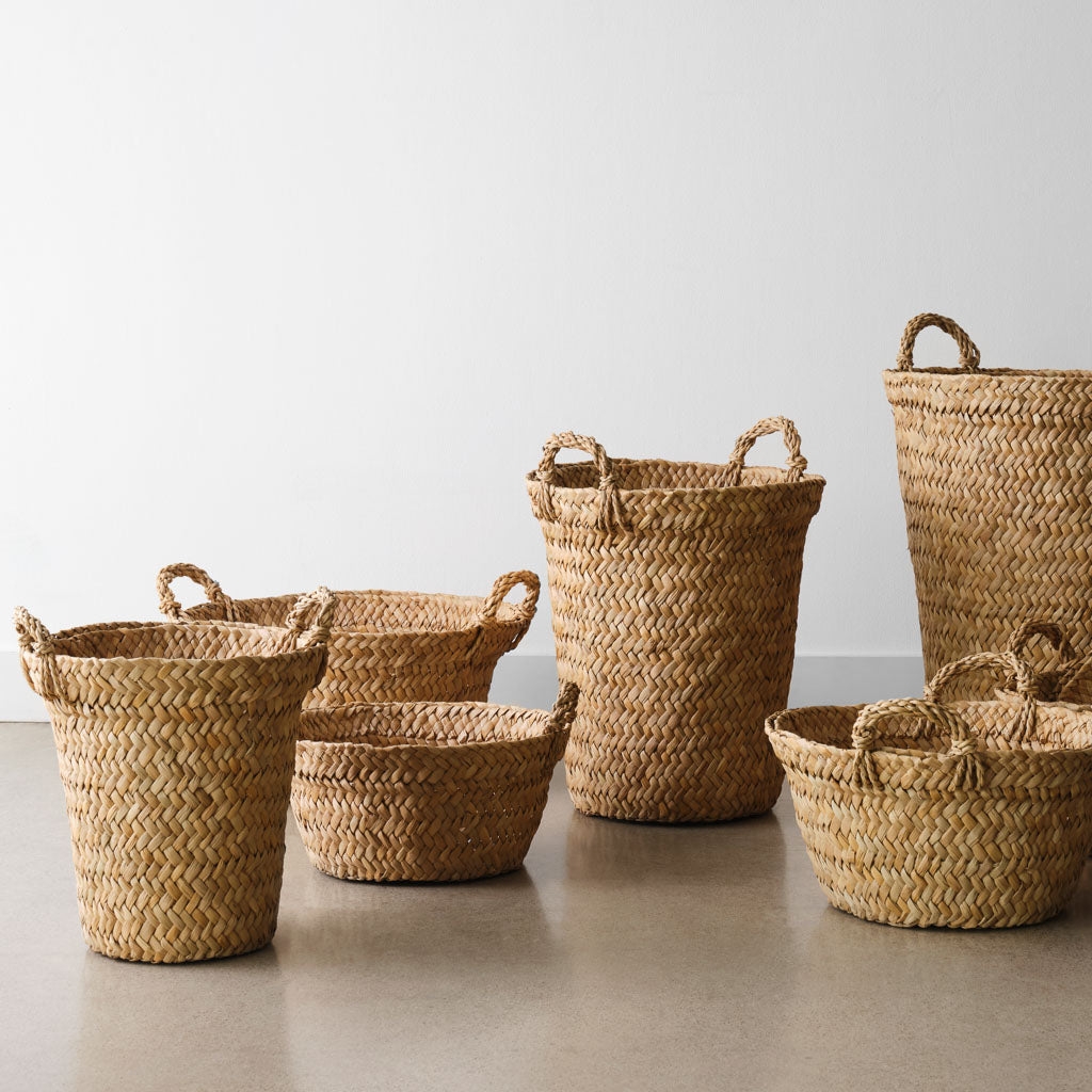 The Citizenry Totora Floor Basket | Large | Brown - Image 5