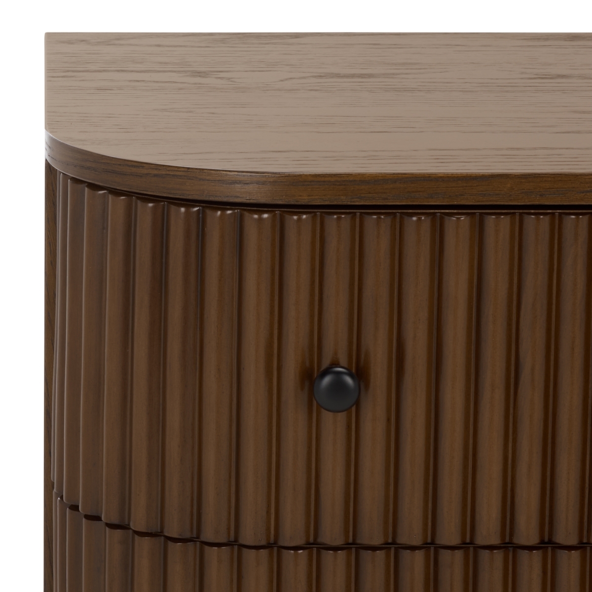 Himanshu 2 Drawer Nightstand - Medium Oak - Safavieh - Image 2