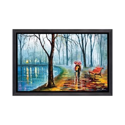 Inside the Rain by Leonid Afremov - Picture Frame Painting Print - Image 0