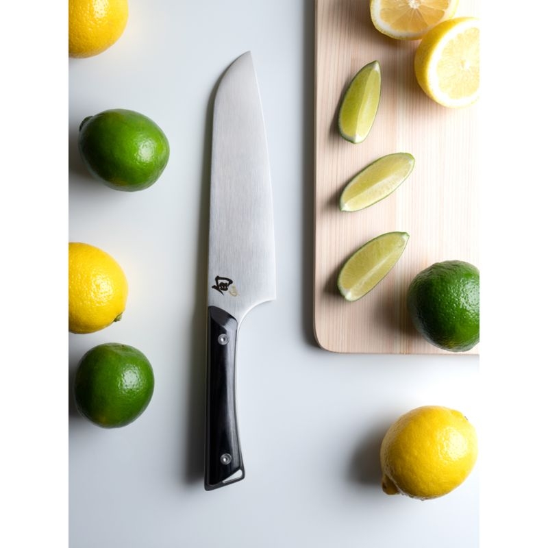 Shun ® Kazahana 7" Santoku Knife - Image 2