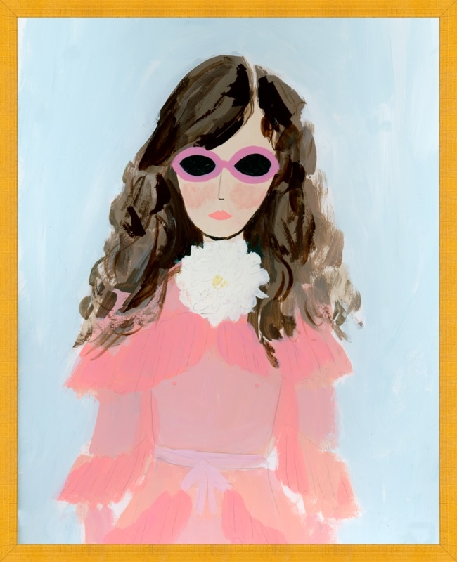 Gucci Girl by KT Smail for Artfully Walls - Image 0