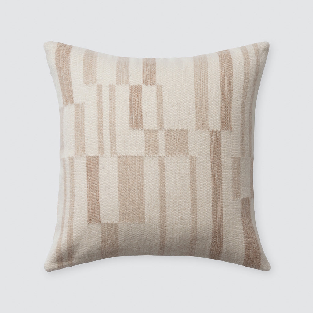 The Citizenry Losa Pillow | 18" x 18" | Tan - Image 0