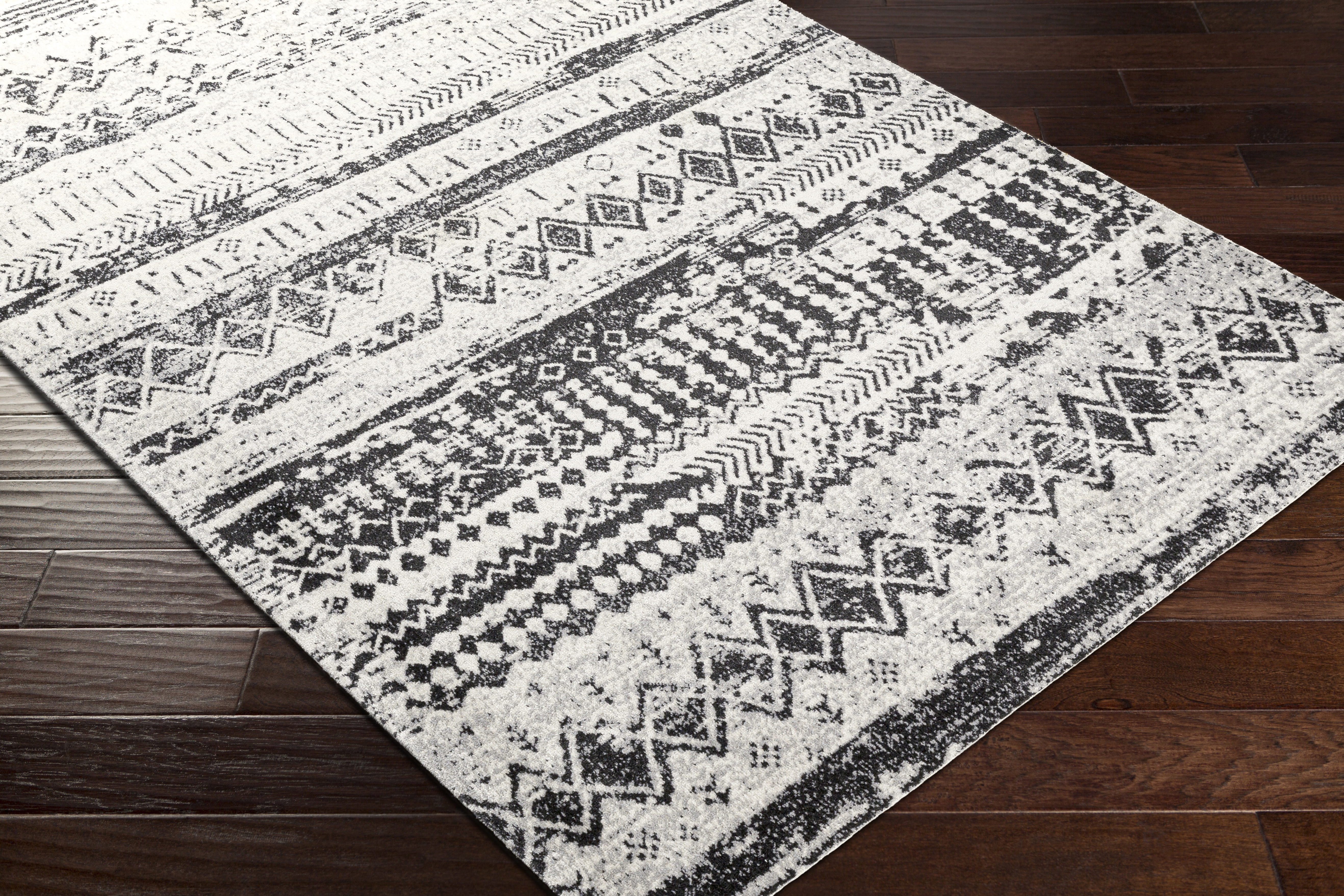 Lavadora Beige Indoor 2'7" x 7'3" Machine Woven Rug - Image 6