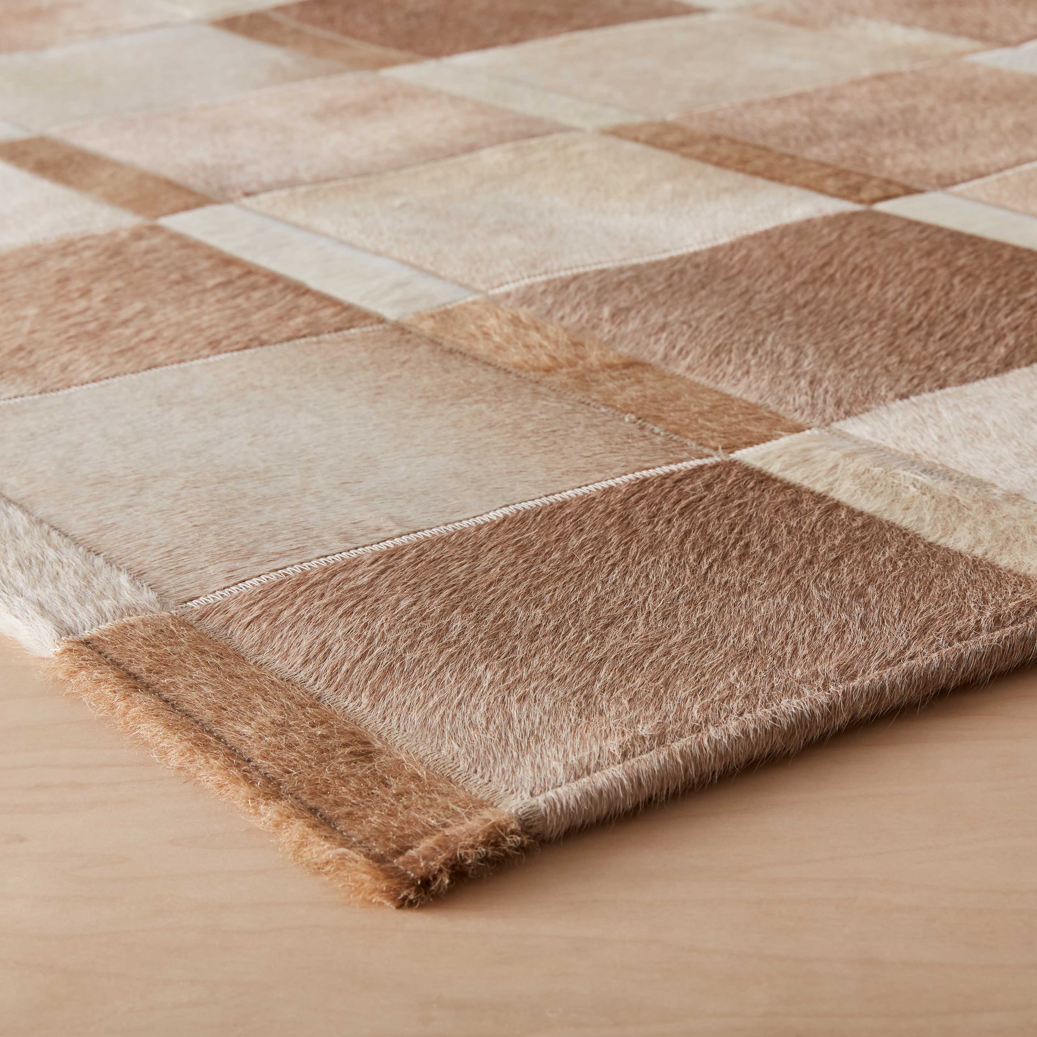The Citizenry Natali Cowhide Area Rug | 9' x 12' | Tan - Image 4