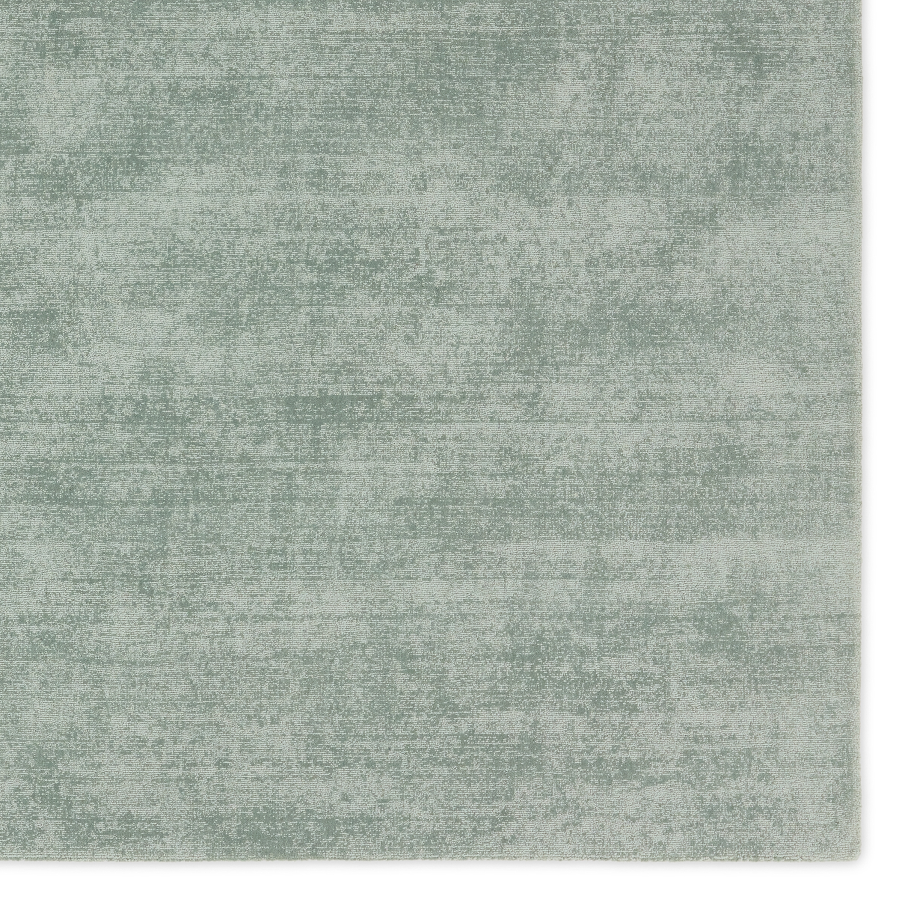 Arcus FTR03 Handmade Solid Green Area Rug (6'x9') - Image 3