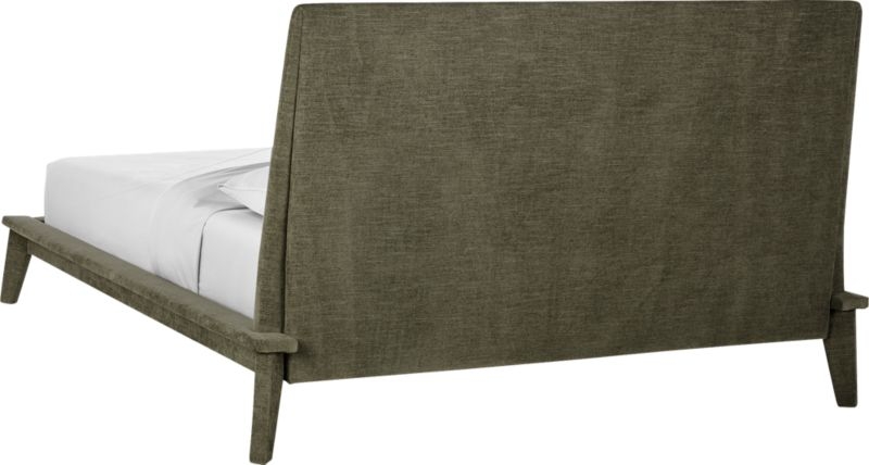 Atria Upholstered Nailhead King Bed Grey - Image 5