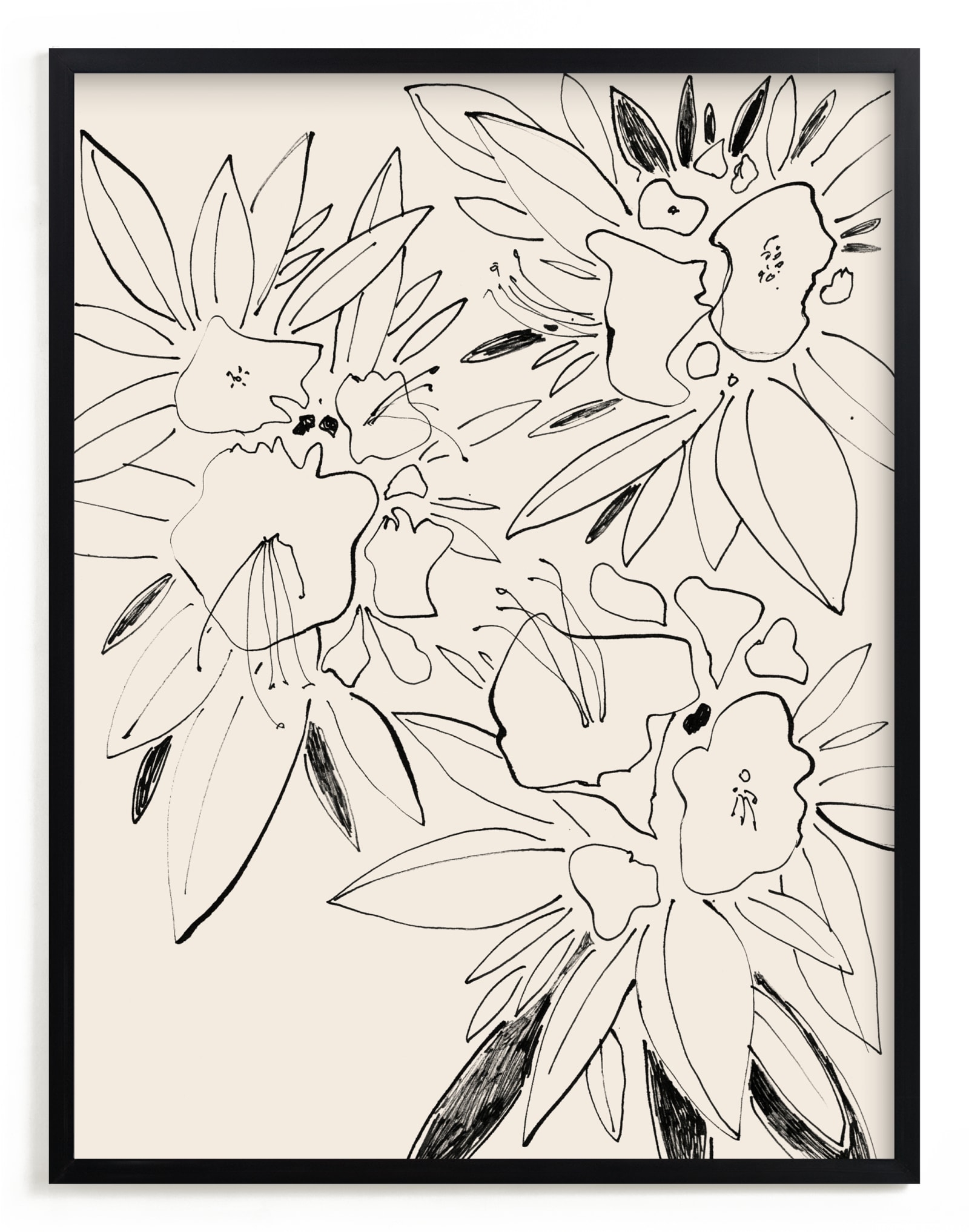 Azalea En Noir Limited Edition Fine Art Print 2 - Image 0