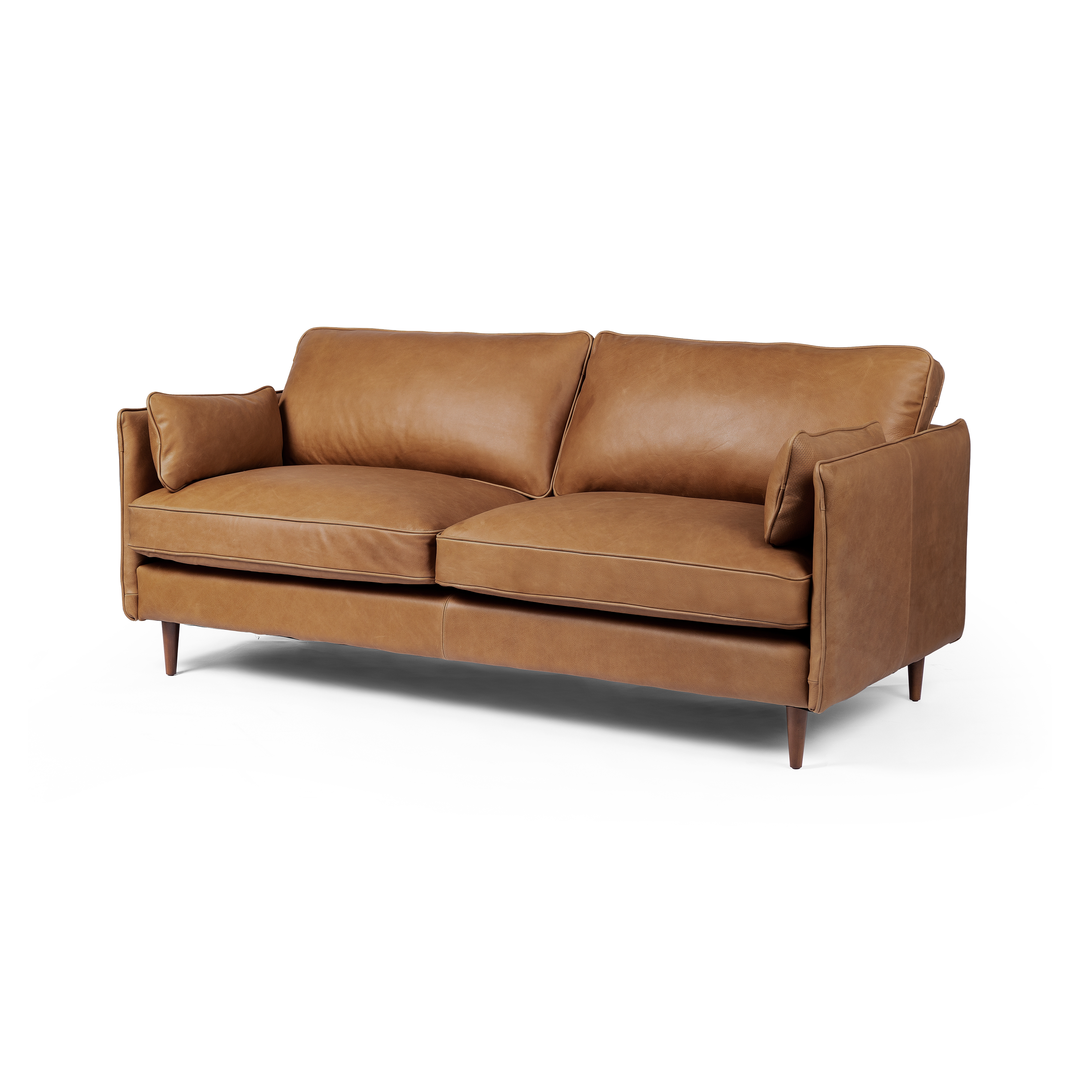 Reese Sofa-76"-Palermo Cognac - Image 0