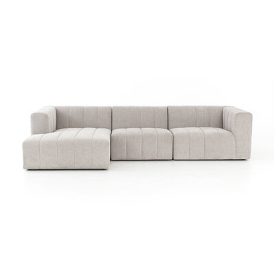 Dearies 123" Left Hand Facing Modular Sectional - Image 0