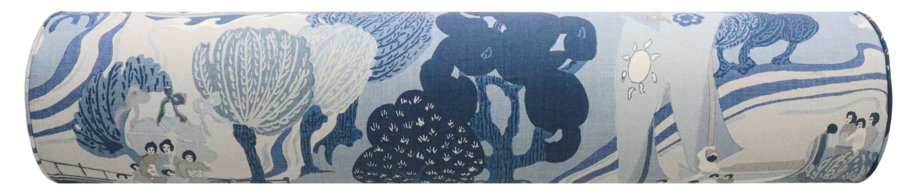 THE BOLSTER :: PEARL RIVER // BLUES | SCHUMACHER - BY THE YARD - Image 2