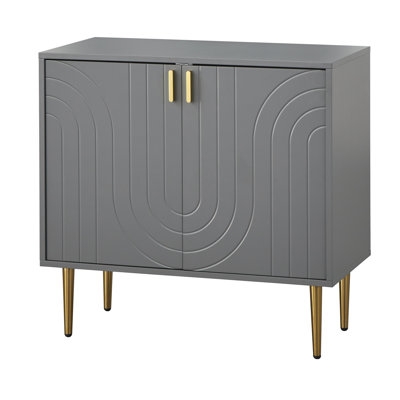 Caelean Steel 2 - Door Accent Cabinet - Image 0