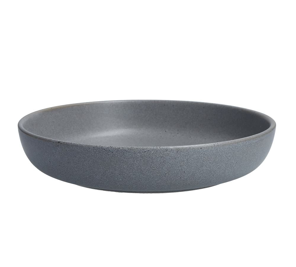 Fortessa Sound Vitraluxe China Coupe Bowls, Set of 6 - Cement - Image 0