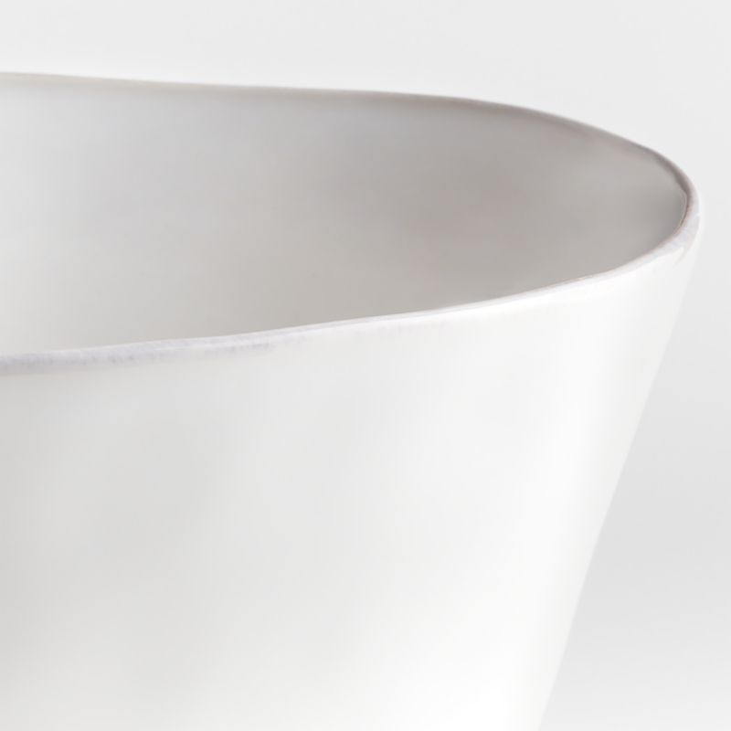 Marin White Ceramic Champagne Bucket - Image 1