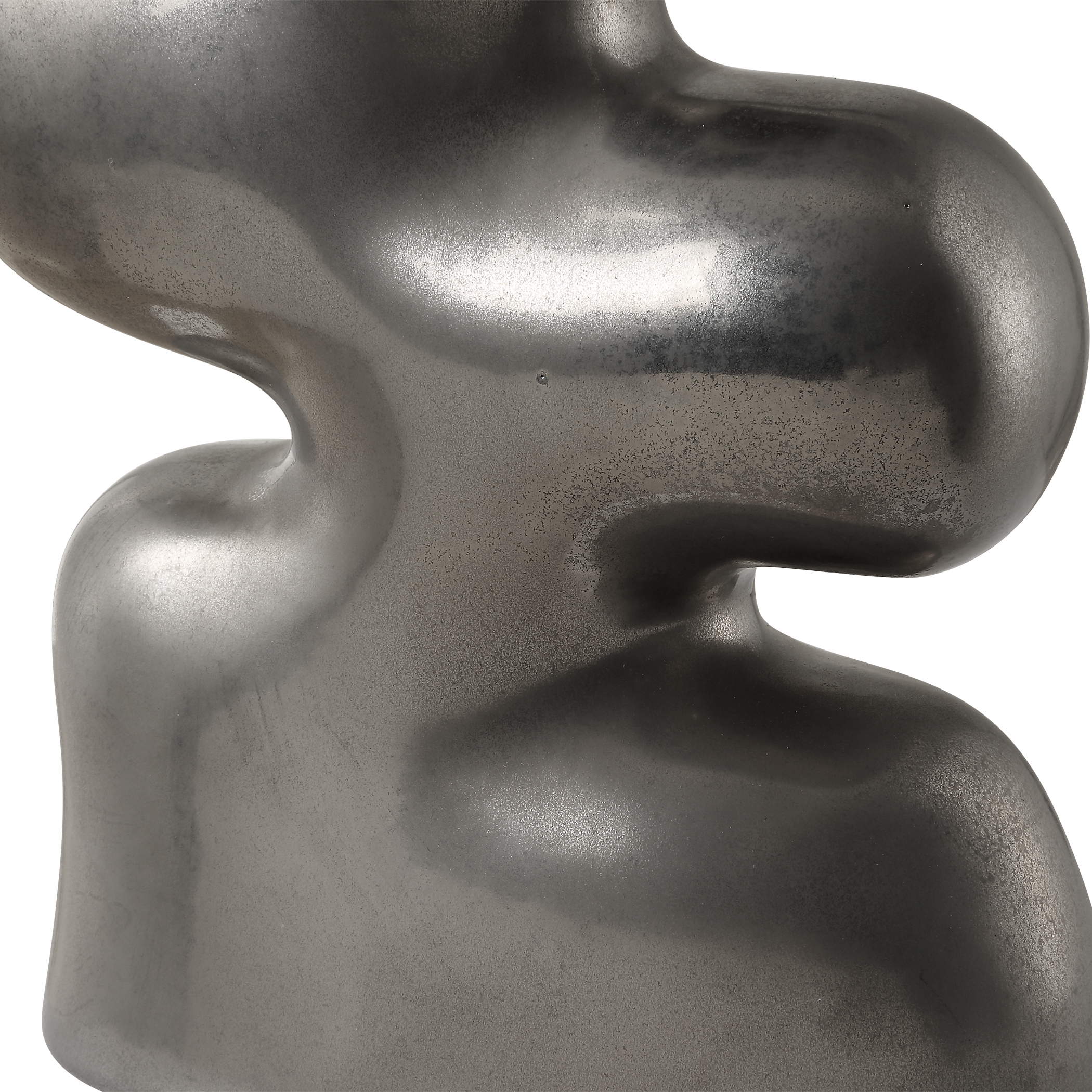 Free Flowing Nickel Vases Set/2 - Image 5