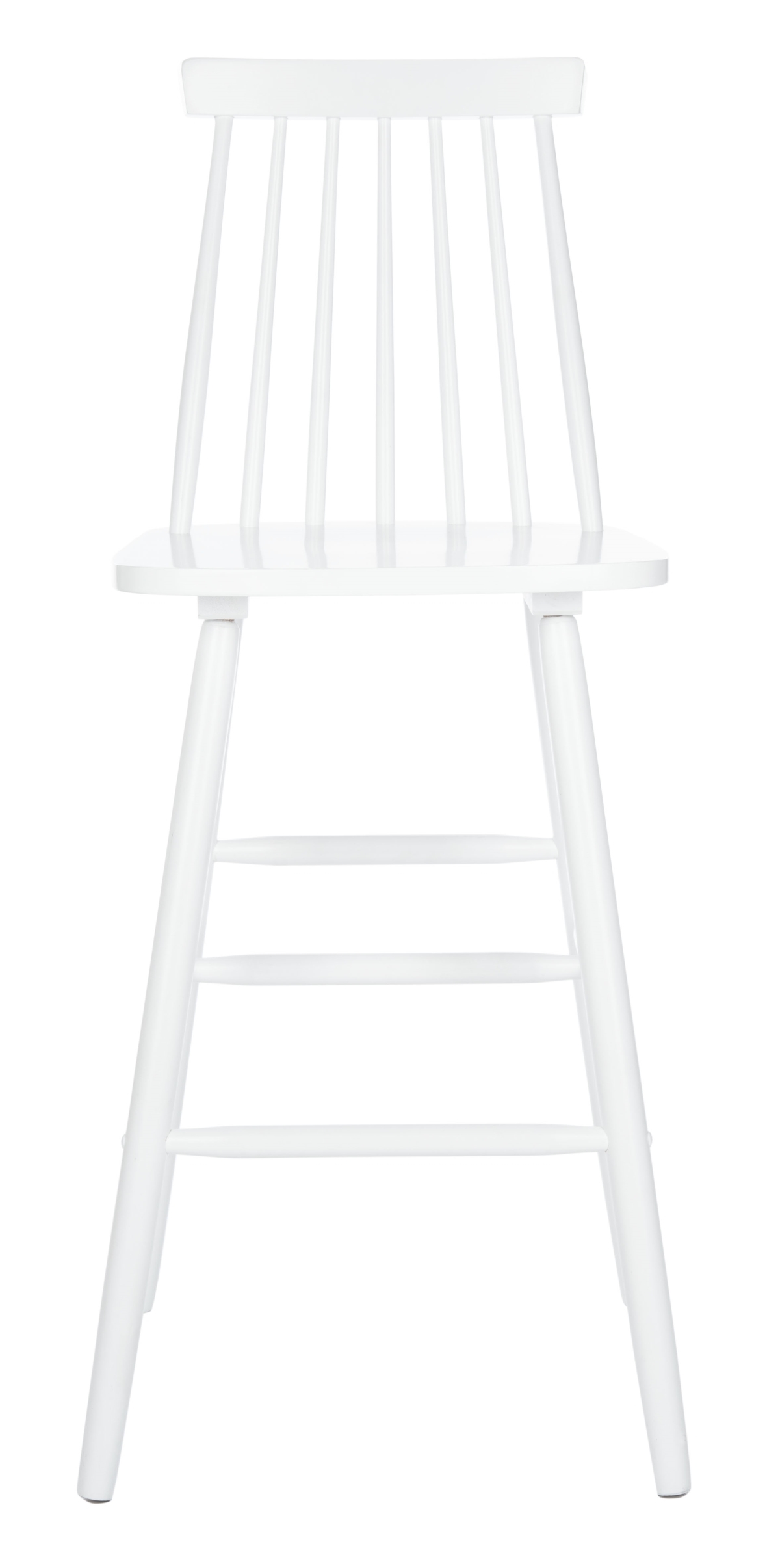 Beaufort Bar Stool - White - Safavieh - Image 0
