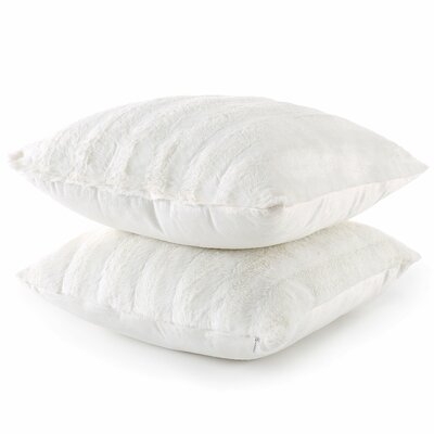 Donalsonville Indoor Faux Fur Throw Pillow - Image 0