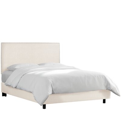 Dales Solid Wood and Upholstered Standard Bed - Image 0