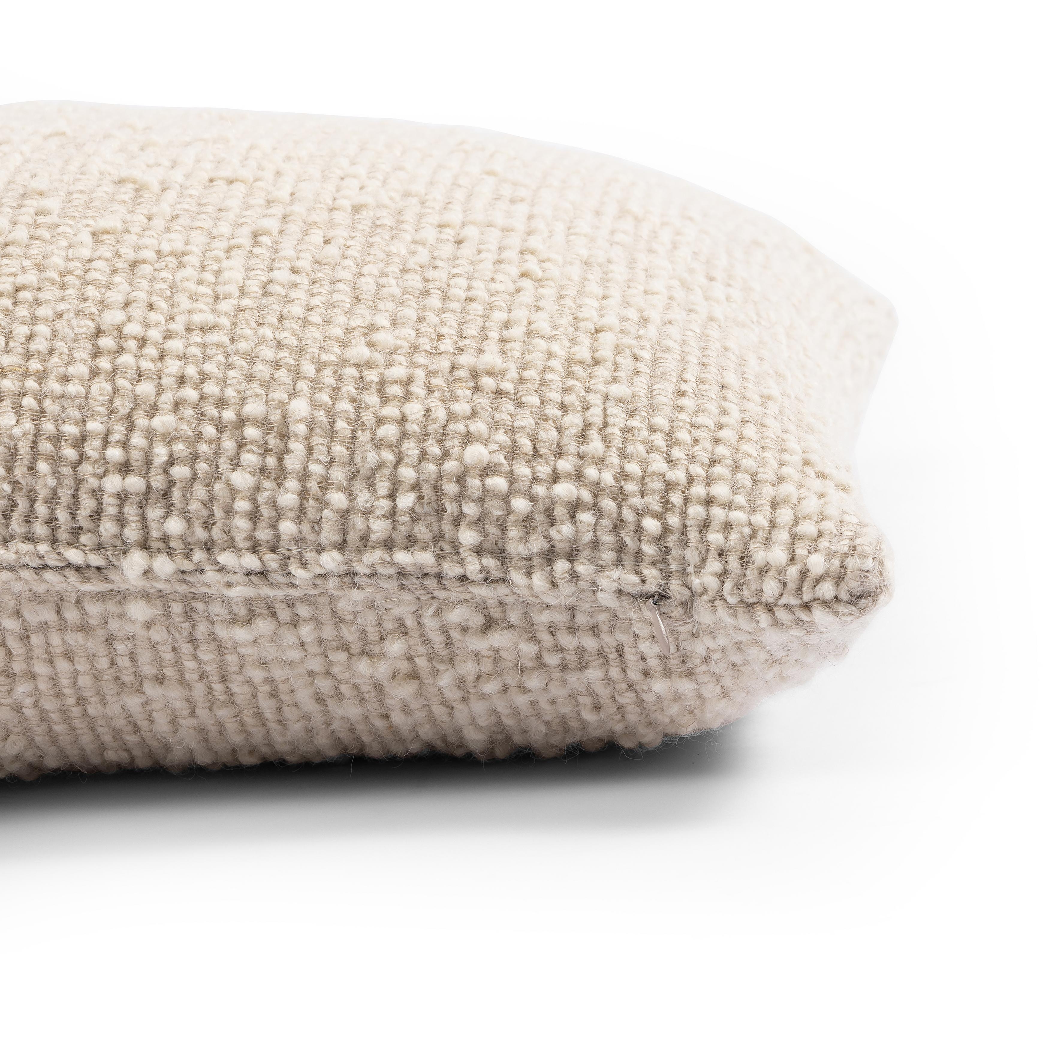 Francia Pillow-Herstal Oatmeal-16"x24" - Image 7