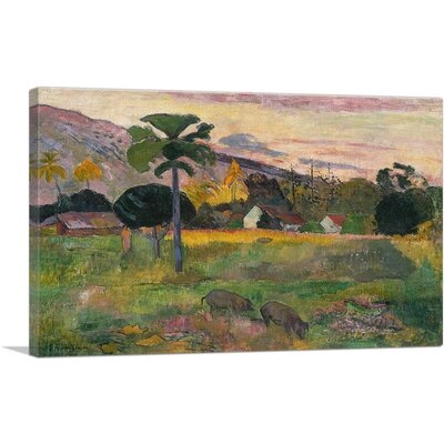 ARTCANVAS Haere Mai 1891 Canvas Art Print By Paul Gauguin_Rectangle - Image 0