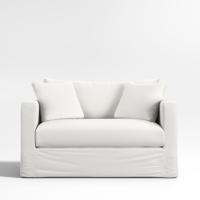 Slipcover Only for Willow II Slipcovered Chair and a Half - Image 0