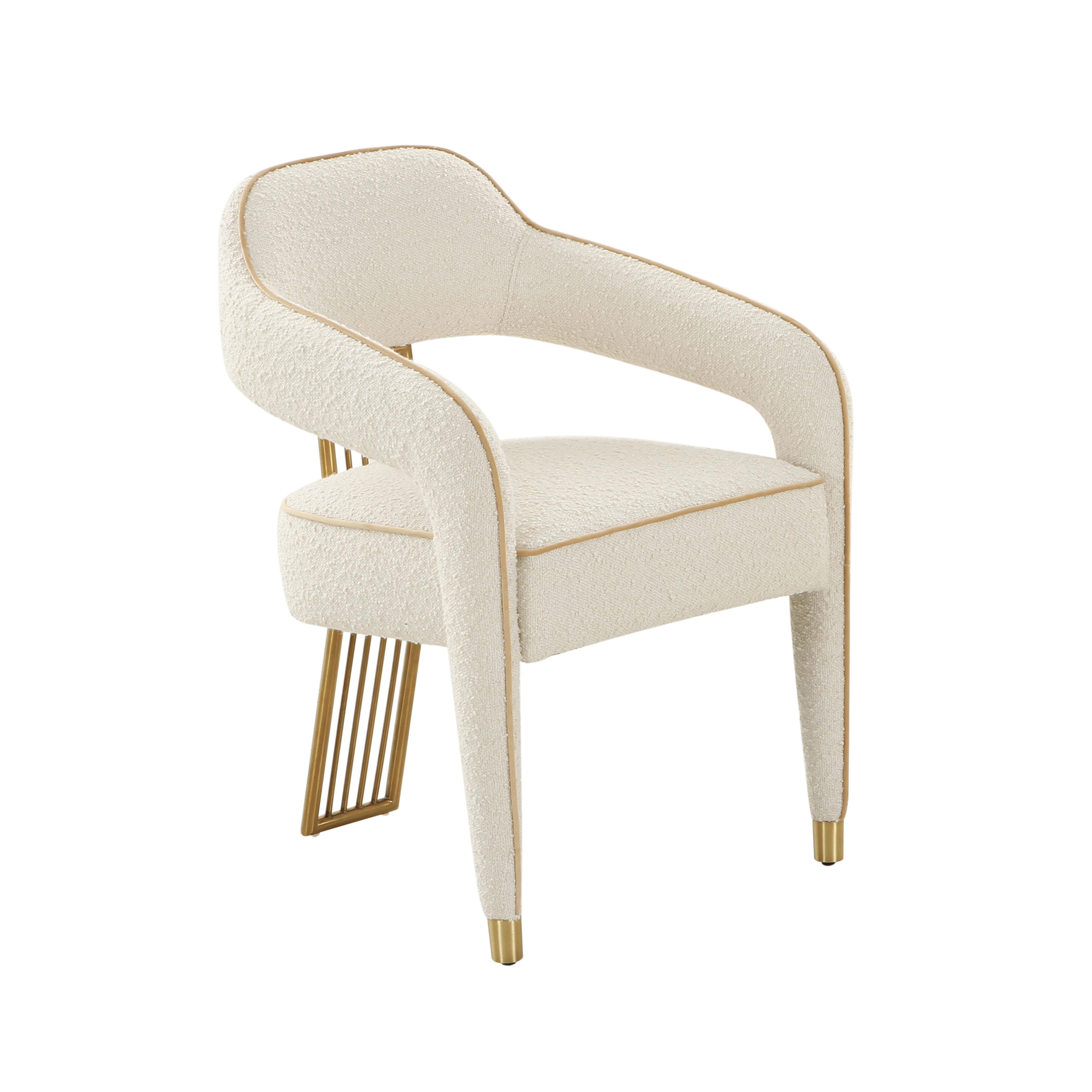 Corralis Cream Boucle Dining Chair - Image 0
