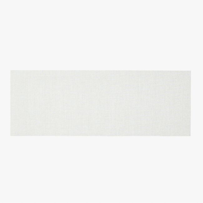 Chilewich® White Boucle Utility Mat 2'x6' - Image 0