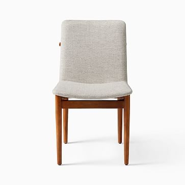 Framework Dining Chair, Dove Twill, Walnut, Set of 2 - Image 3
