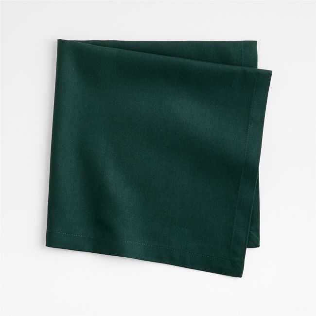 Aspen Spruce Green Organic Cotton Dinner Napkin - Image 0