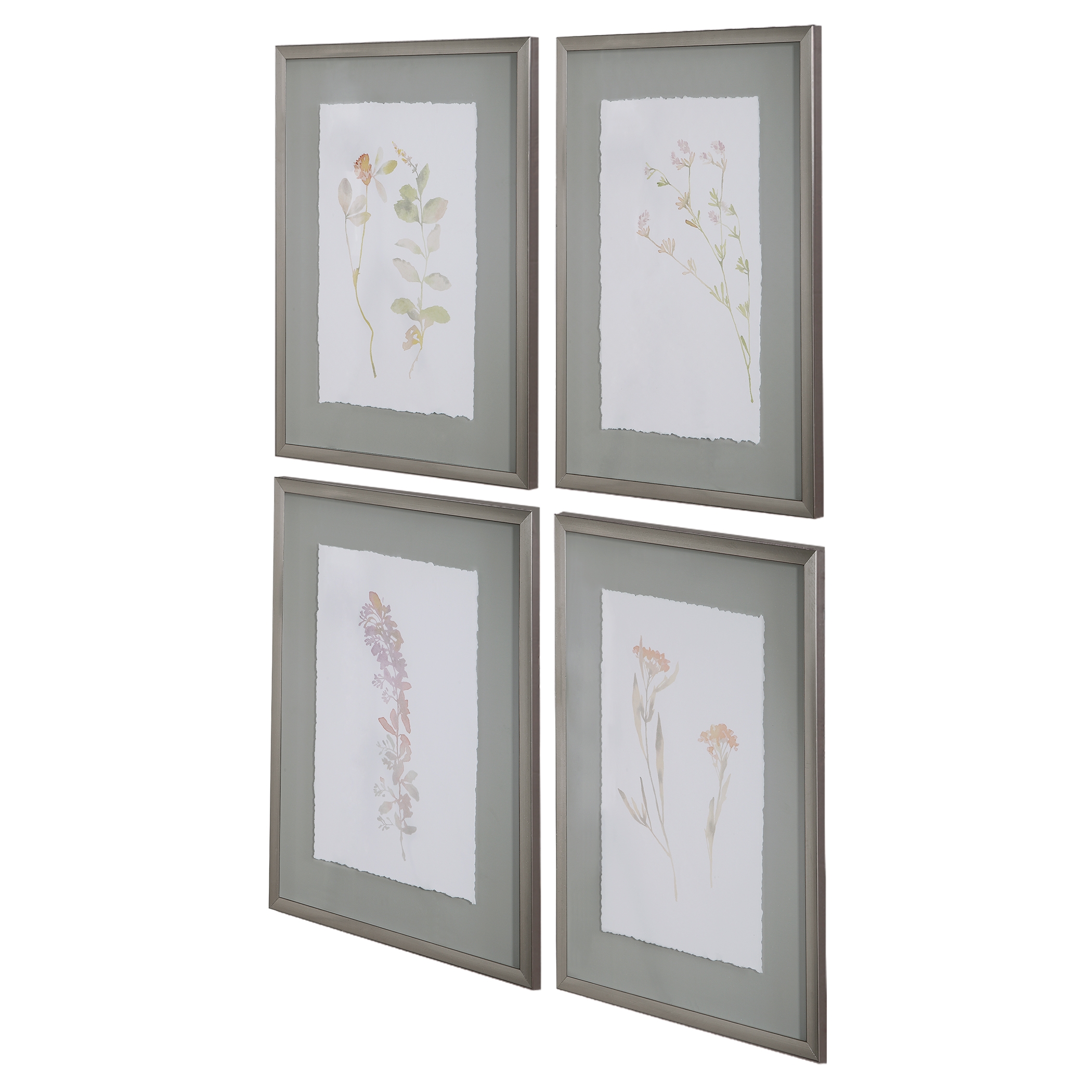 Flourish Framed Botanical Prints S/4 - Image 4