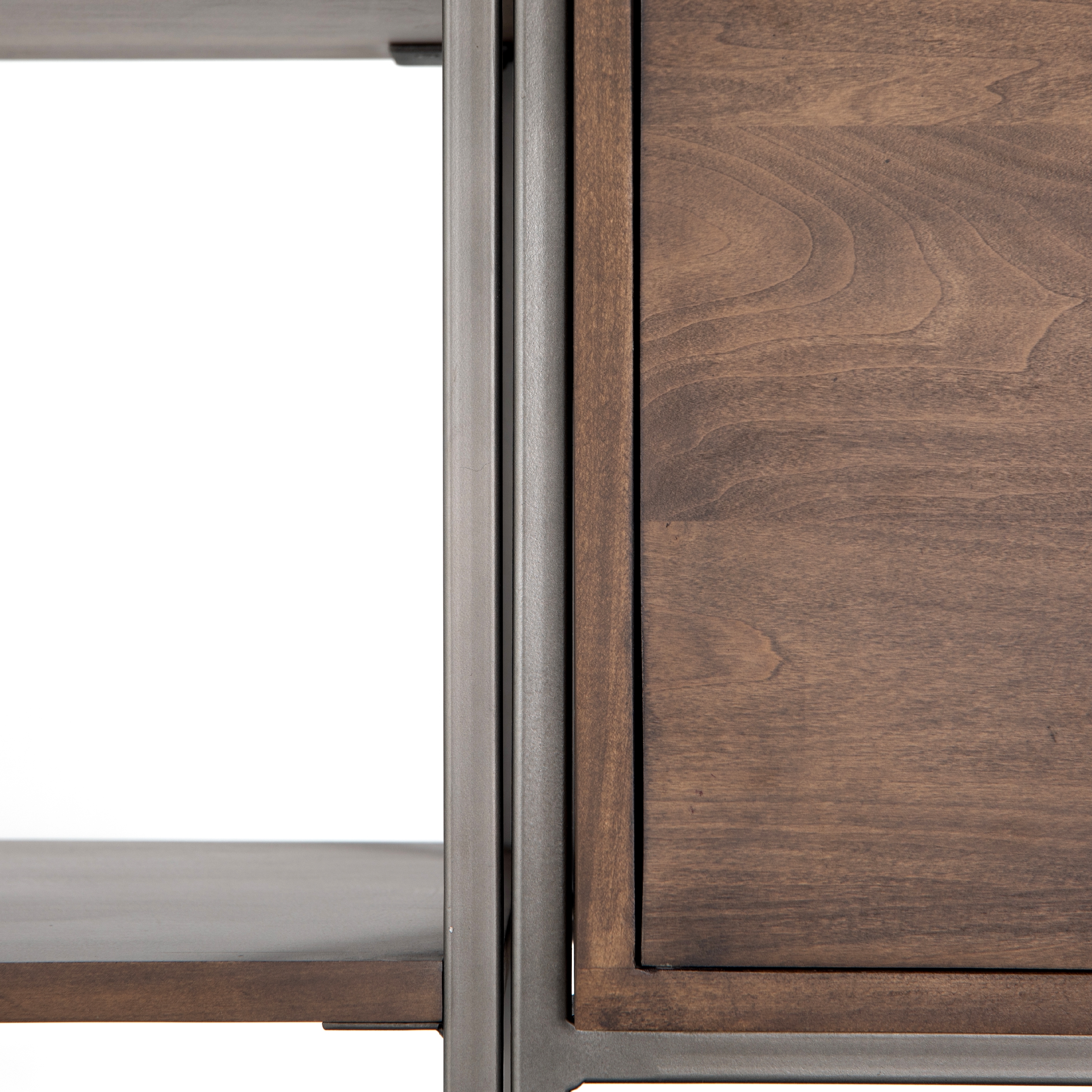 Trey Modular Wall-2 Bookcase-Desk-Auburn - Image 13