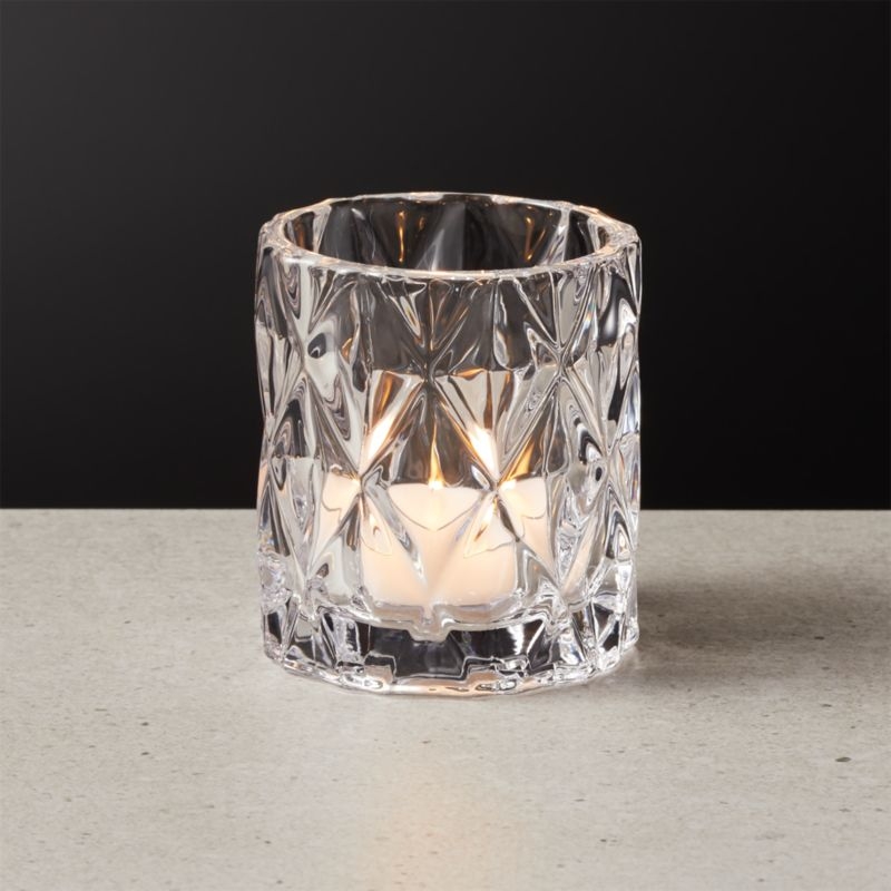 Betty Glass Tealight Candle Holder - Image 1