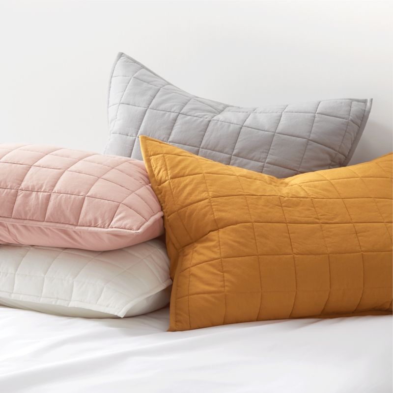 Mellow Blush King Quilted Sham - Image 4