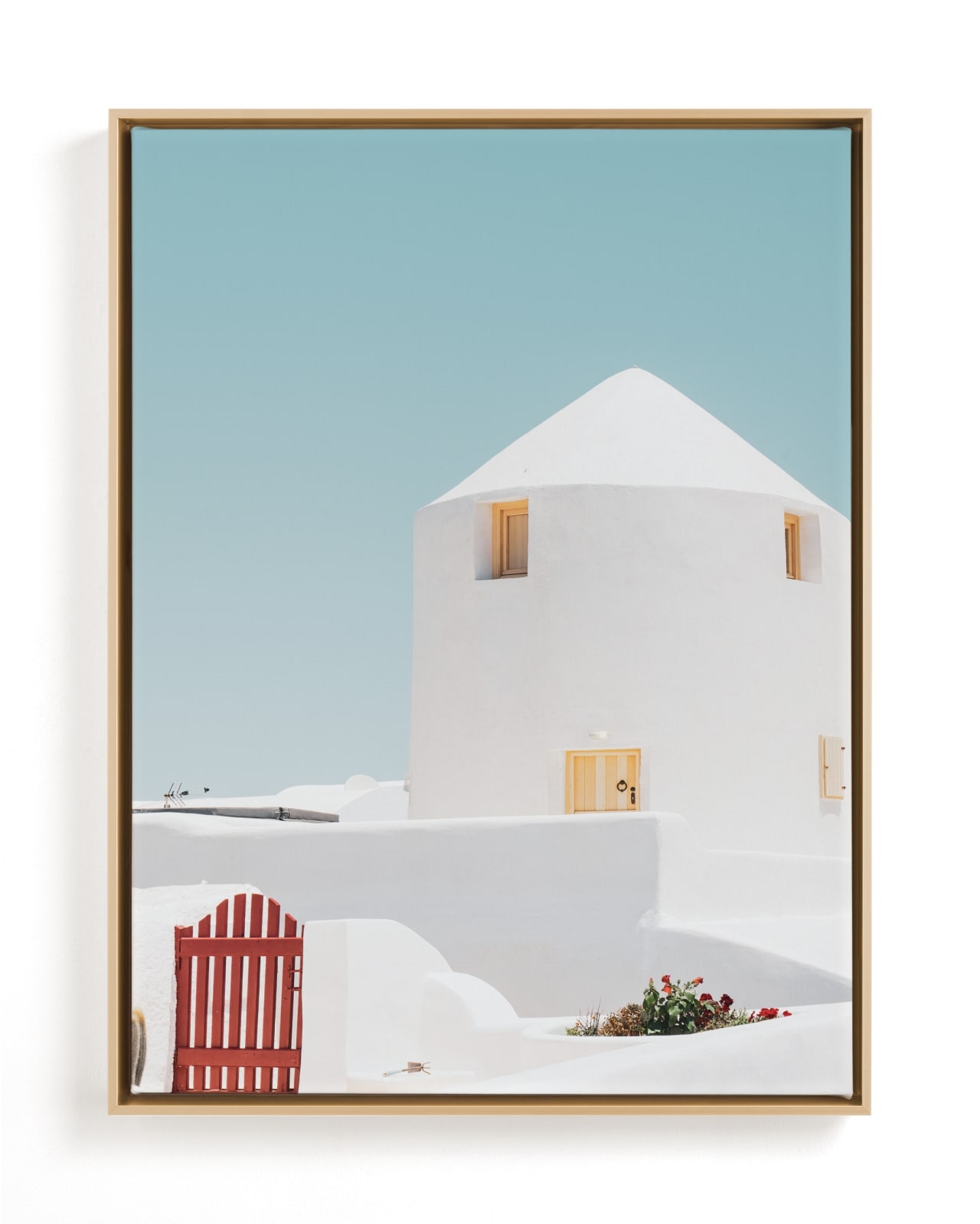 Cycladic House II Open Edition Fine Art Print - Image 0