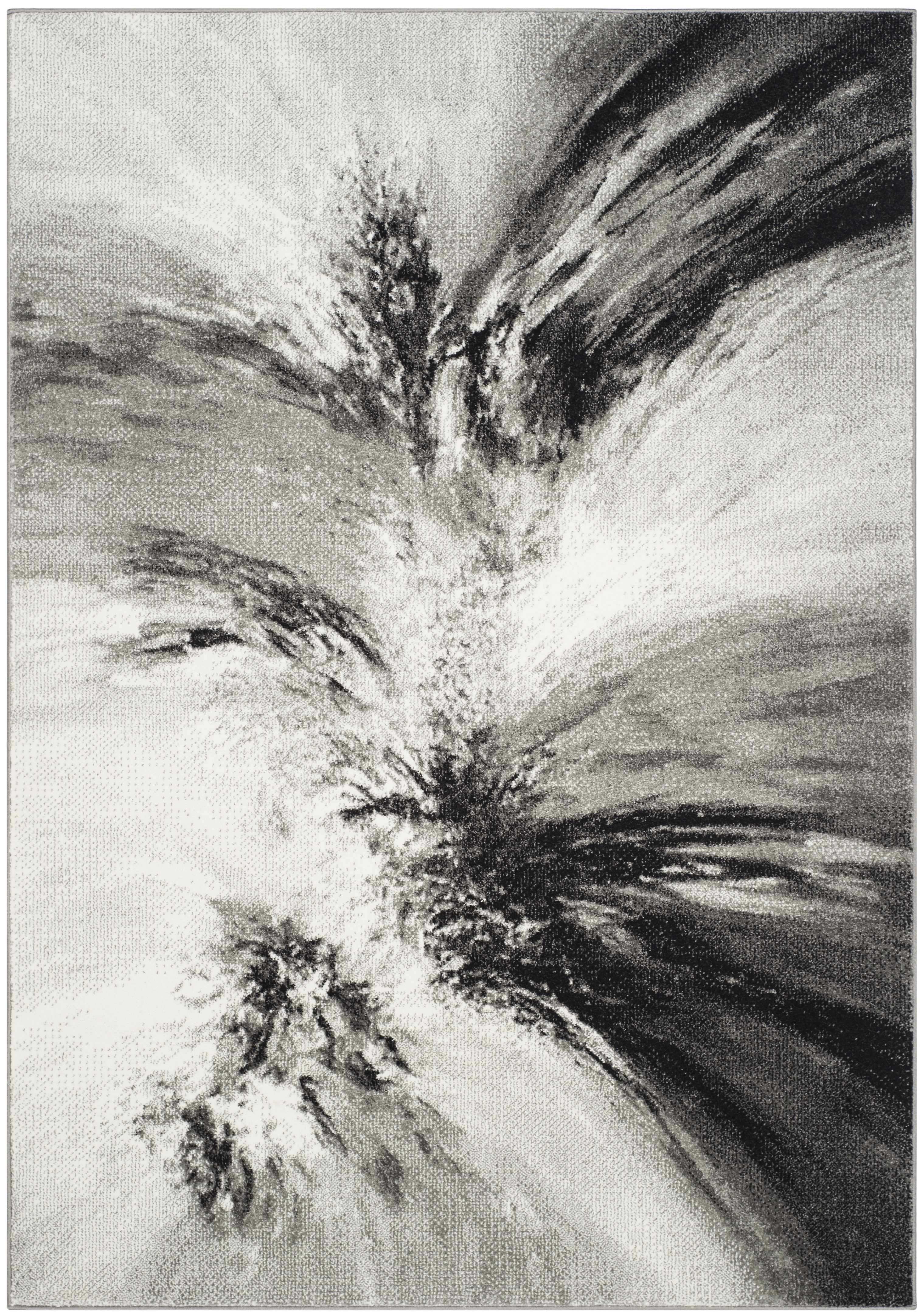 Arlo Home Woven Area Rug, GLA127C, Grey/Multi,  5' 3" X 7' 6" - Image 0