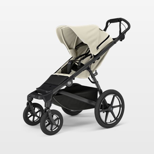 Thule Urban Glide Soft Beige 4-Wheel All Terrain Newborn Stroller - Image 0