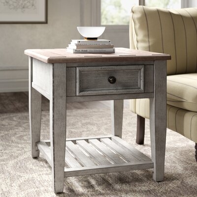 Marion End Table with Storage - Image 0