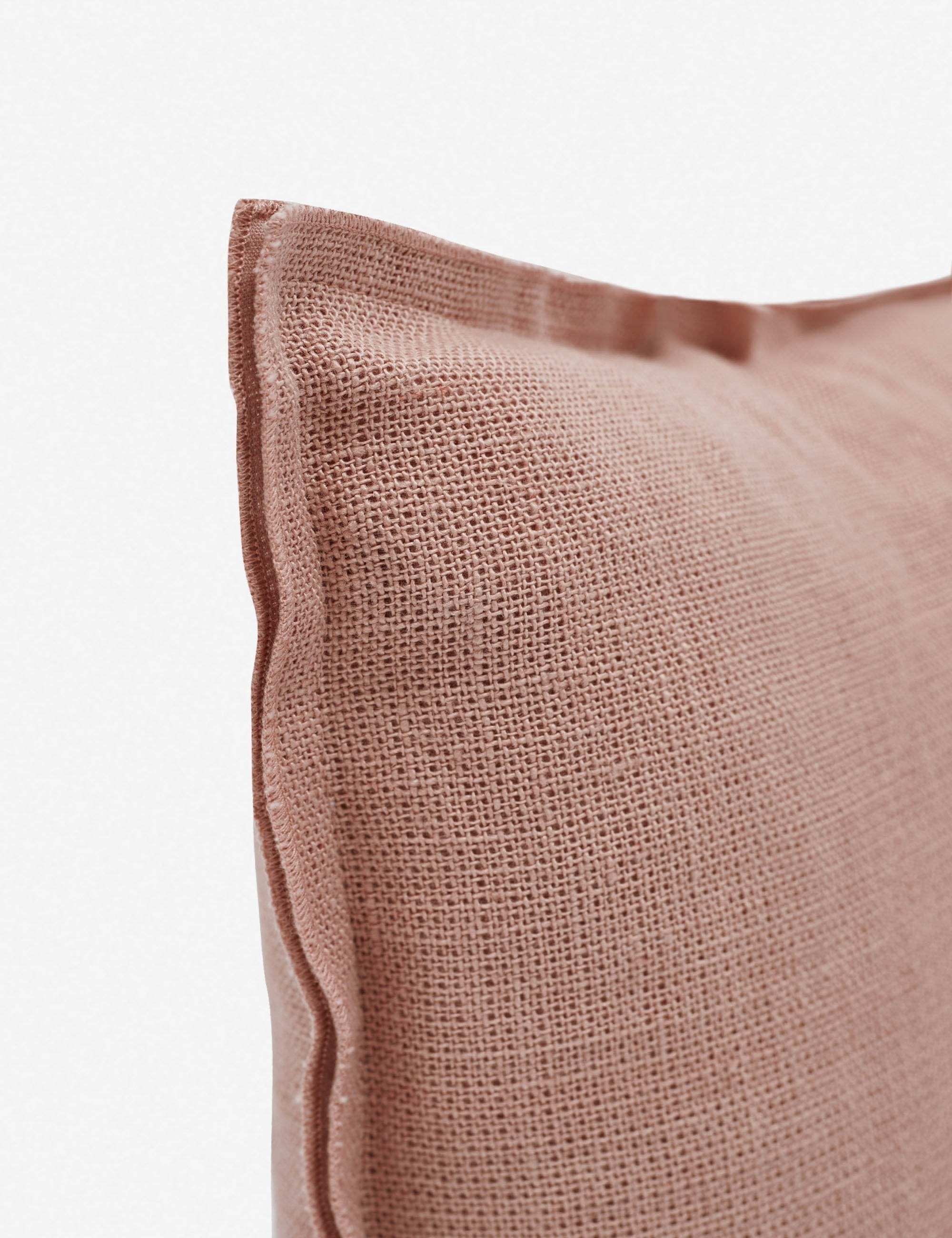 Arlo Linen Pillow - Aubergine / 13" x 20" - Image 76