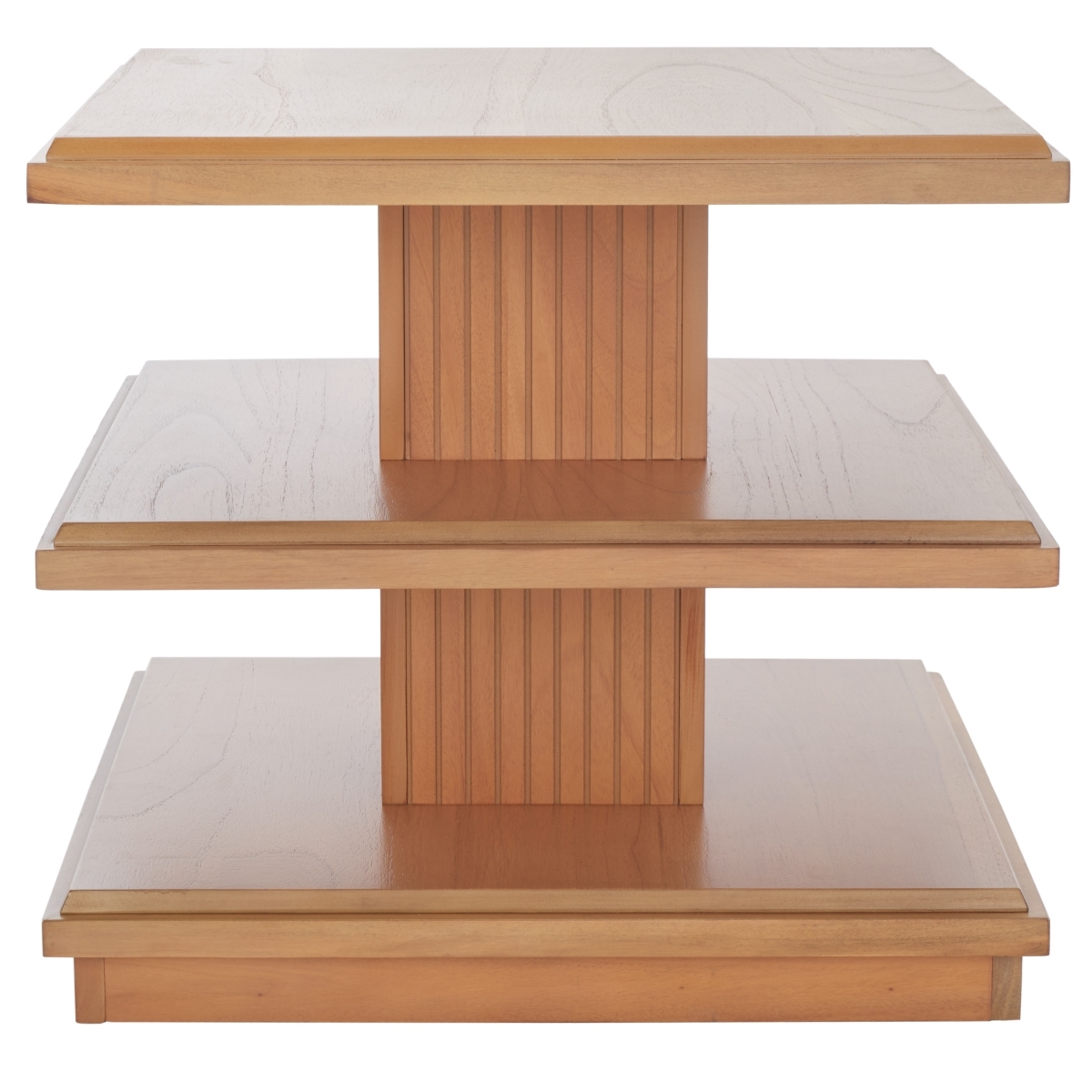 Suette 2 Shelf Accent Table - Natural - Safavieh - Image 0