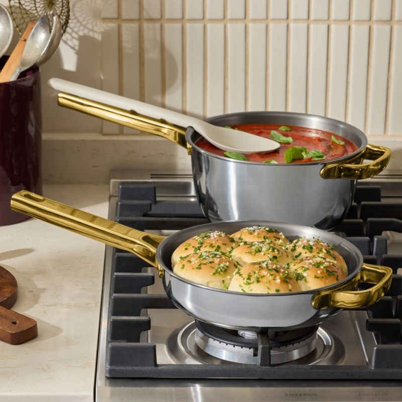 Our Place Titanium Pro Gold 10-Piece Cookware Set - Image 3