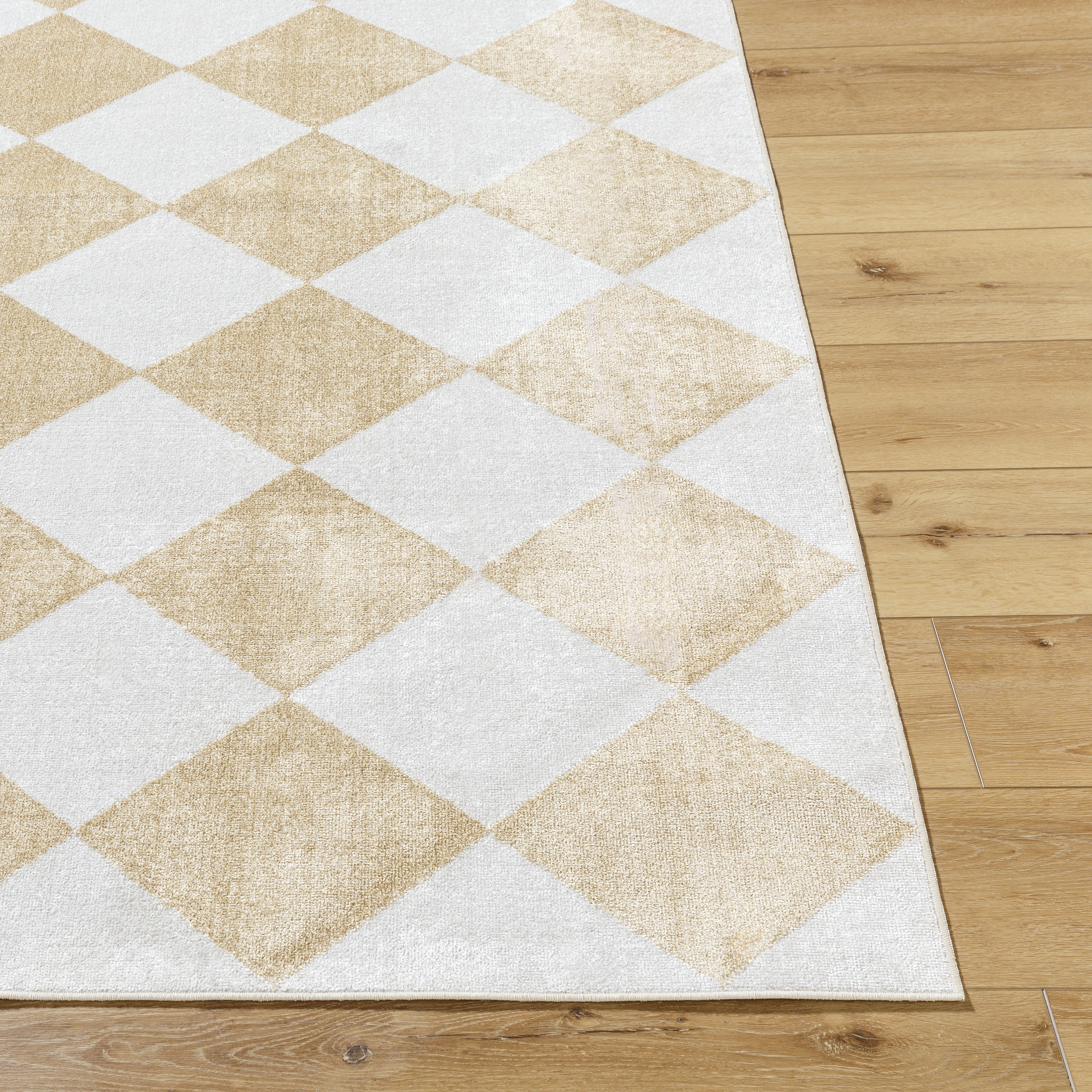 Lillian Beige Indoor 9'2" x 12'4" Machine Woven Rug - Image 2