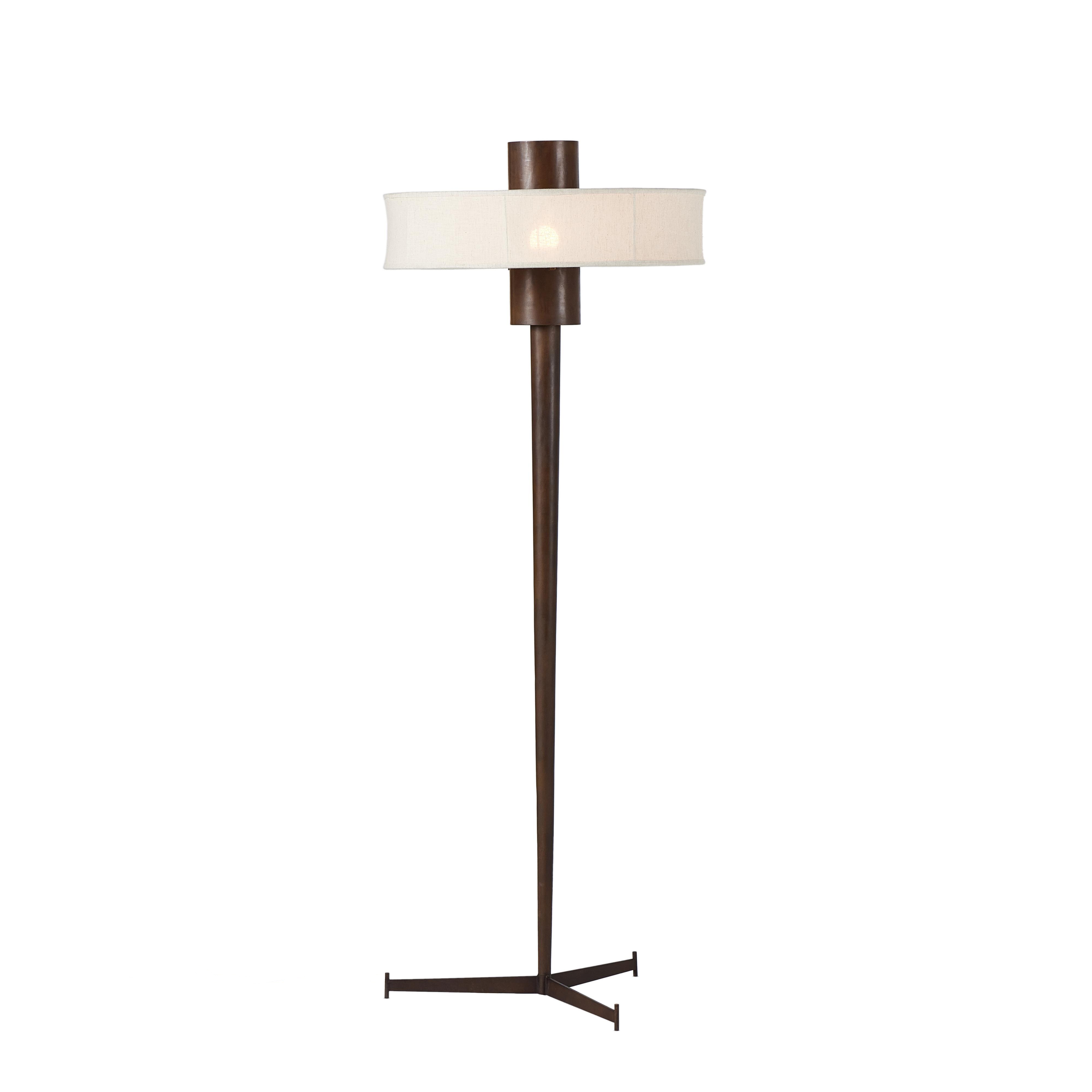 Fordham Floor Lamp-Rust - Image 2