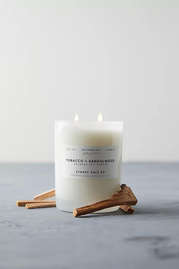 Sydney Hale Candle, Tobacco + Sandalwood - Image 0
