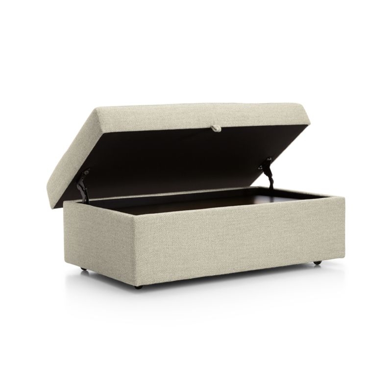 Lounge 43" Storage Ottoman with Tray - Image 5