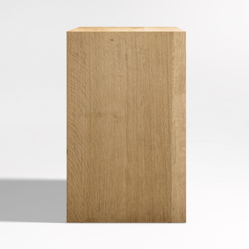 Baja 68" White Oak Wood 7-Drawer Dresser - Image 4