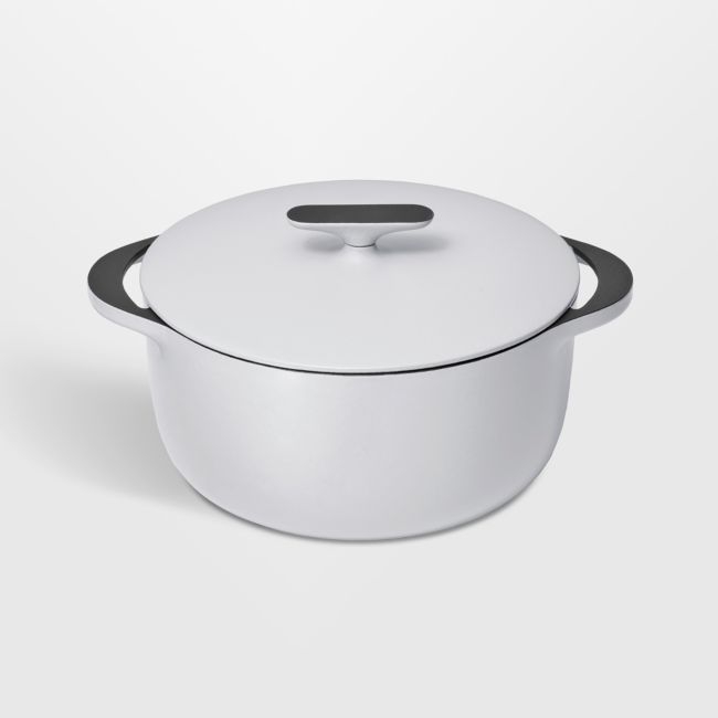 Caraway ® 6.5-Qt. Grey Enameled Cast Iron Dutch Oven with Lid - Image 0